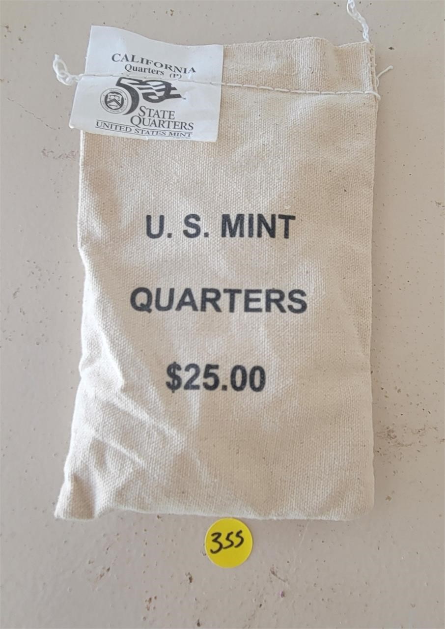 California Quarters (25 Dollars)