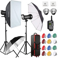 Godox 800Ws 2Packs SK400II 2.4G Studio Strobe Flas