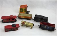 Marx Tin Toy Train Group