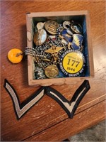 Vintage Military Buttons & Patches