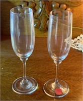 Two Champagne Flutes (living room)