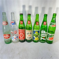 Collectible Soda Beverage Bottles Collection