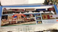 New in the box 5 car train set with a