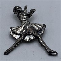 Sterling Silver Figural Pin