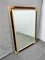 Wood Frame Wall Hanging Mirror