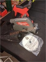 Milwaukee M18 6 1/2" plunge track saw, tool Only