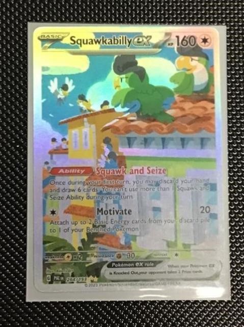 RARE SQUAWKABILY ILLUSTRATED POKÉMON HOLO