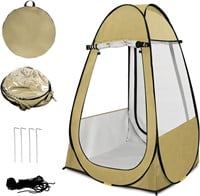 $40  Single Pop Up Tent Pods Sports Fishing  Clear