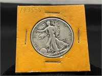 1935-S Walking Liberty Half Dollar