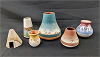 Group of 6 Native American Pottery