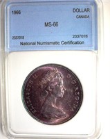 1966 Dollar NNC MS66 Canada