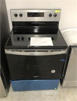 WHIRLPOOL STAINLESS ELECTRIC STOVE-30”