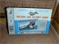 MILTON BRADLEY 1903-1961 AIRPLANE PICTURE CARDS