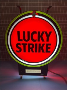 LUCKY STRIKE VINTAGE NEON SIGN