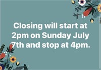 Closing Info