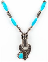 Jewelry Sterling Silver Kachina Necklace