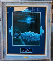 Art –“Night Howls” LE Signed Print, Cameron Braggs