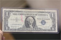 1957 Blue Seal $1.00 Star Note