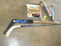 Hockey Sticks, & Other Sports Items