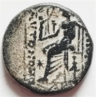 ZEUS Antioch 48-39BC Ancient Greek coin 20mm