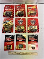 9 New Racing Champions Toy Cars