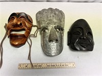 3 Tribal Masks