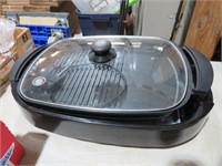 ELECTRIC GRIDDLE WITH LID