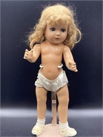 VTG Composition Doll, Moving eyes, 17"