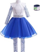 size:(7-8 years) JOURPEO Girls Cheerleader Costume