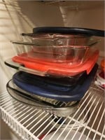 Glass Baking Dishes w/ Some Lids