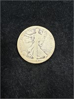 1918 S Walking Liberty Half Dollar