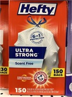 Hefty ultra strong 150bags