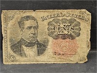 1874 10 Cent US Fractional Currency