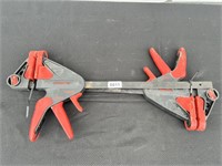 Pair of quick clamps, 18"