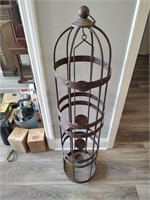 Hanging 4 Candle Cage