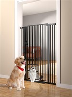 55.11" Extra Tall Cat Gate 29.5-40.6 Wide Pet gate