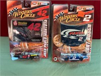 2 NASCAR WINNERS CIRCLE CARS