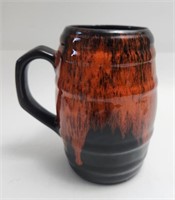 Beer Mug Pottery H: 6"