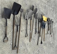 Outdoor Tools, Snow Shovels, Pitchfork, Rake