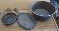 Wagner & Misc Cast Iron Pans