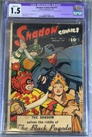 CGC 1.5R Shadow Comics Vol.6 #11 1947 S&S Comic