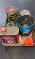 Vintage Oil & Tobacco Cans