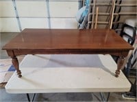 19th Cent Oak Wood Coffee Table