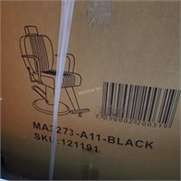 Black Barber Chair, new in box    - T