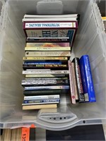 BIN OF VINTAGE BOOKS