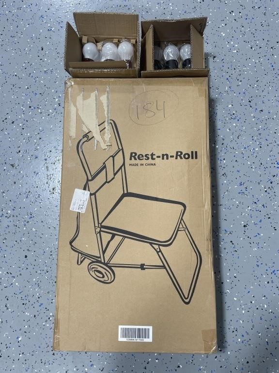 Rest and Roll Chair plus Lights
