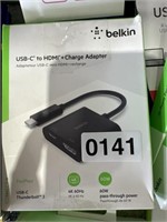 BELKIN USB C TO HDMI ADAPTER RETAIL $30