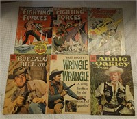 Lot of 6 Comic Books Fighting Forces Buffalo Bill