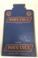 Vintage Bob's Cola Cardboard Bottle Holder