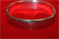 Sterling Silver Clamp Bracelet 75.6 Grams